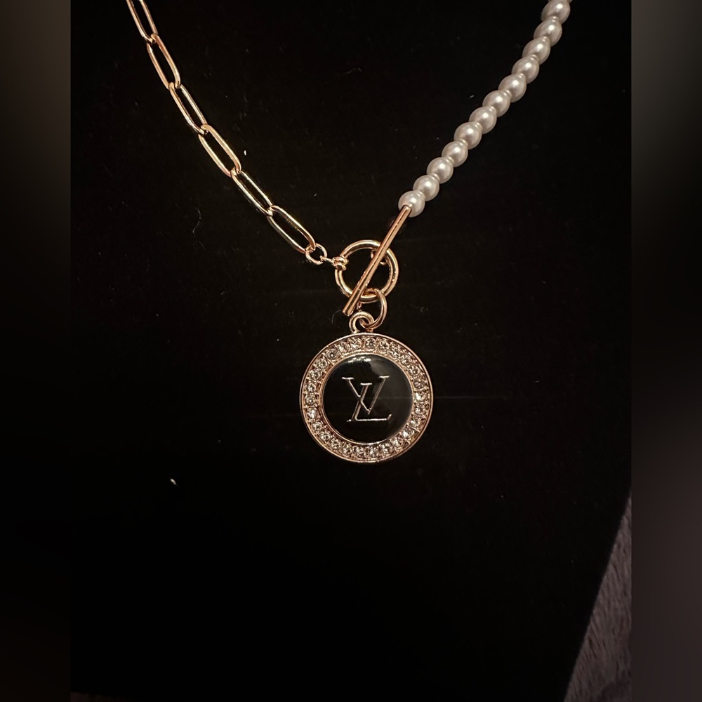 Upcycled Charm stretched to unbranded chain